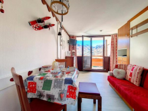 Studio chaleureux avec balcon, Centre Les Belleville, proche pistes et commerces - FR-1-344-930